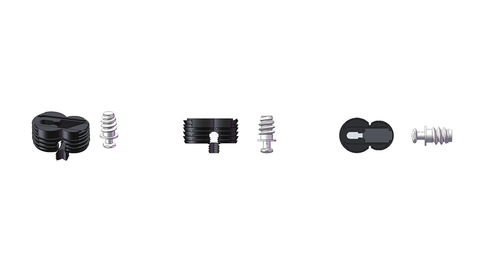 D001-9 concealed furniture connector
